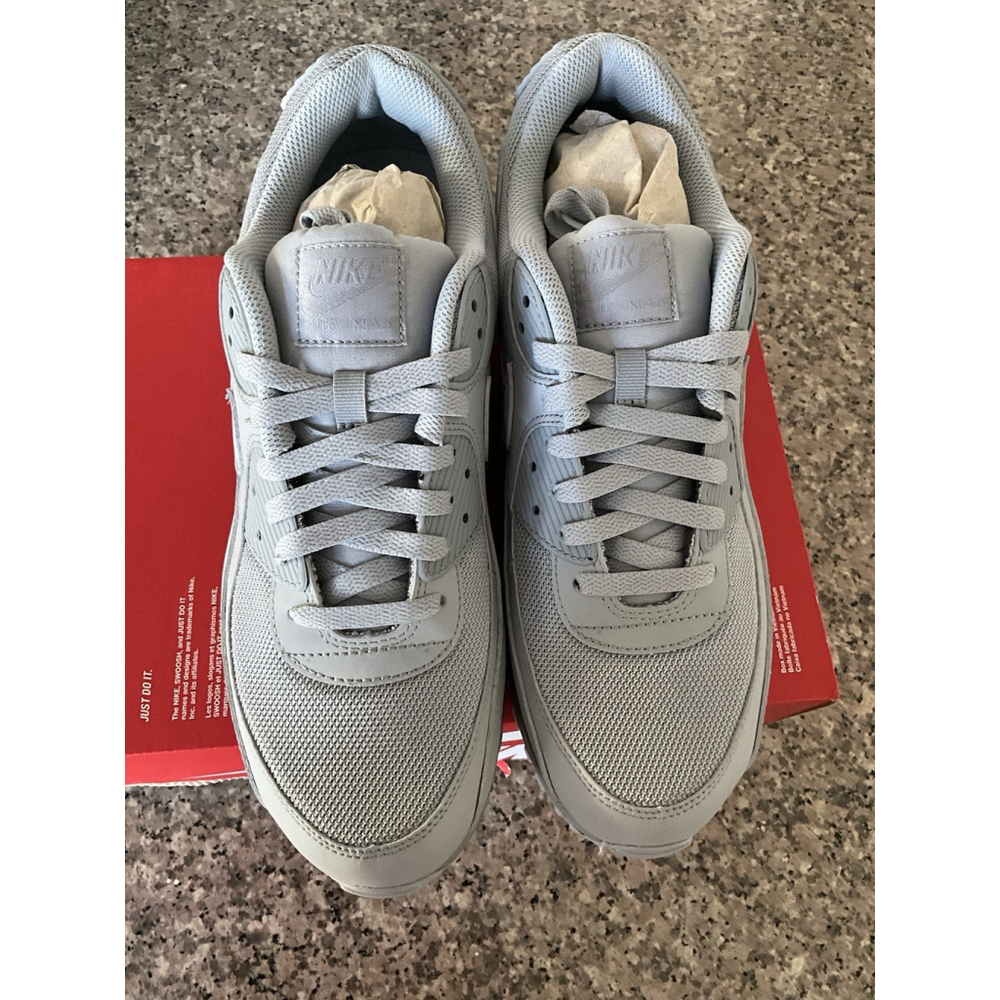 Size 12 Men Nike Air Max 90 Triple Grey